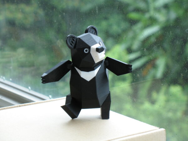 Formosan Black Bear (Amao Chan 3‑Leg Commemorative Model) - Image 4