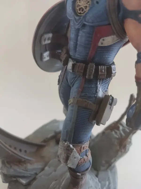 Captain America Hydra Statue – 3D Printed Marvel Collectible - Image 3