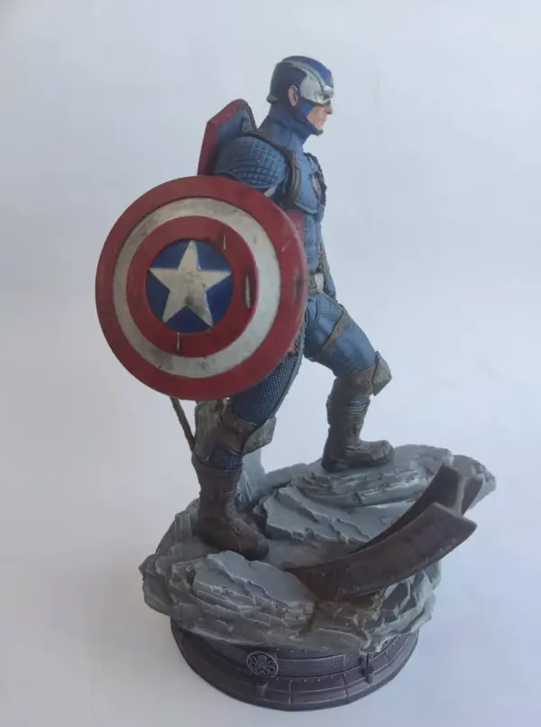 Captain America Hydra Statue – 3D Printed Marvel Collectible - Image 2