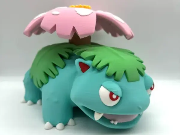 Venusaur Multicolor – 3D Printed Pokémon Figurine