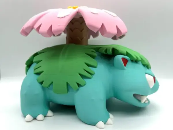 Venusaur Multicolor – 3D Printed Pokémon Figurine - Image 4