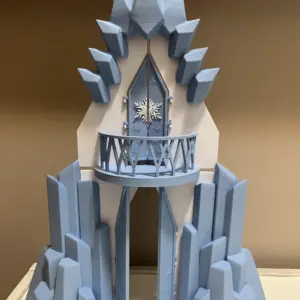 Elsa’s Ice Palace – Frozen Spectacle in 3D Print (Disney Fan Art)