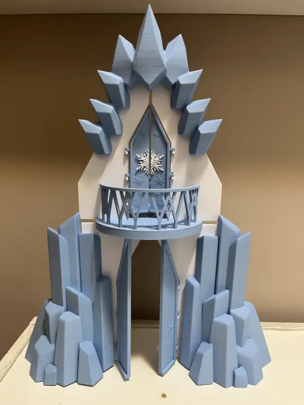 Elsa’s Ice Palace – Frozen Spectacle in 3D Print (Disney Fan Art)