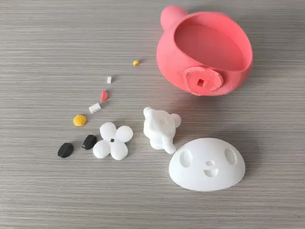 Sanrio Hello Kitty Multicolor Assembly – 3D Printed Collectible - Image 3