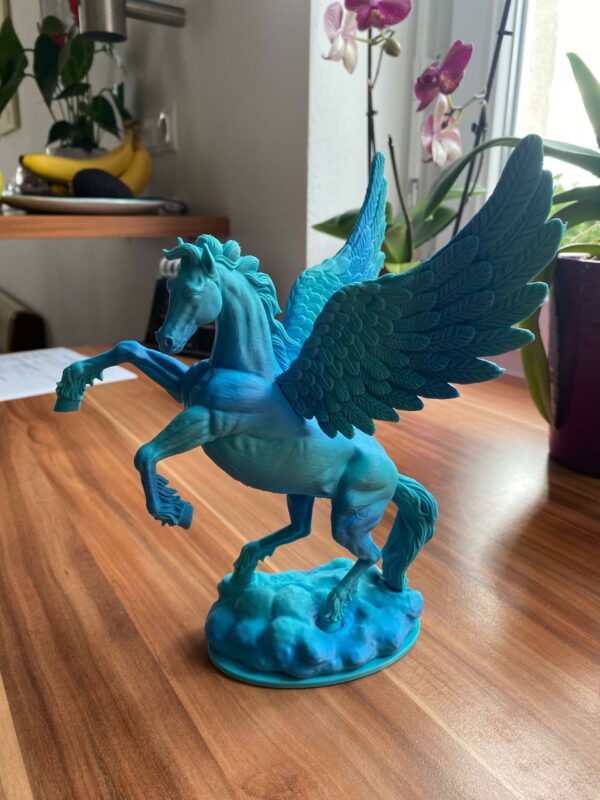 Pegasus – 3D Printed Mythical Winged Horse Figurine - Image 2