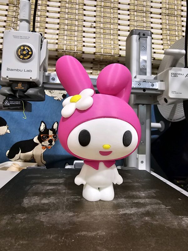 Sanrio Hello Kitty Multicolor Assembly – 3D Printed Collectible - Image 2