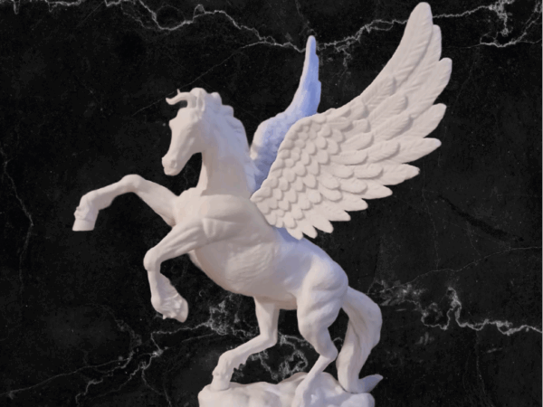 Pegasus – 3D Printed Mythical Winged Horse Figurine