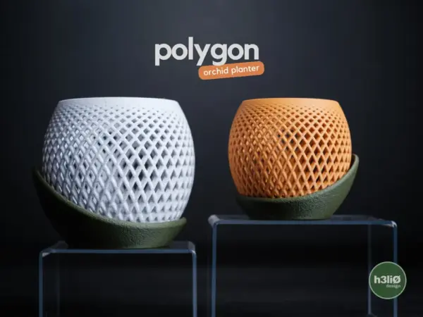 Polygon Orchid Planter