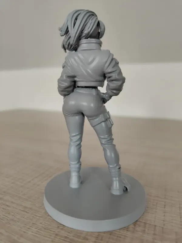 Anime Warrior Figurine – 3D Printable Mini Character by armania3d - Image 3