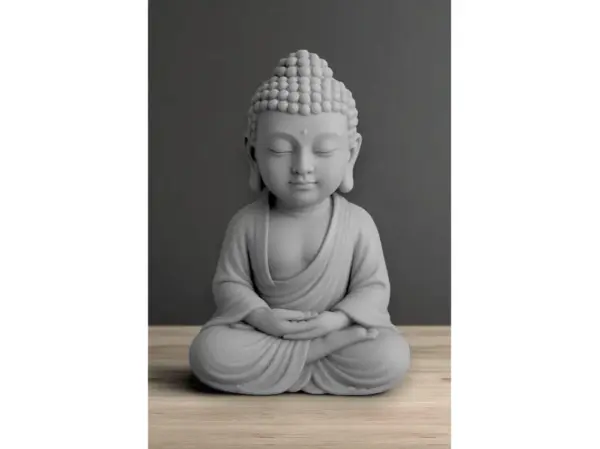 Buddha Sculpture – 3D Printable Buddha Bust by Feprint3d