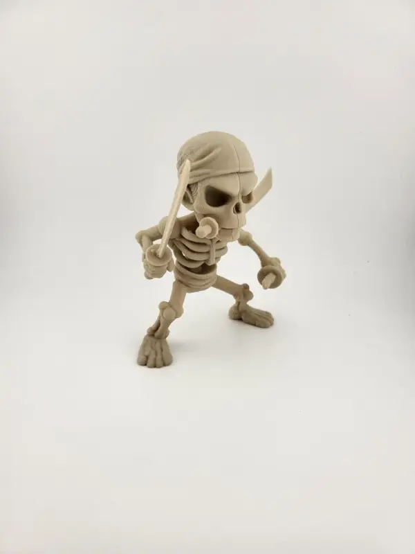 One Piece Zoro Skeleton Pirate Figure - Image 3