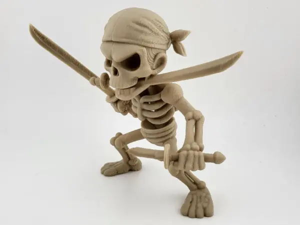 One Piece Zoro Skeleton Pirate Figure