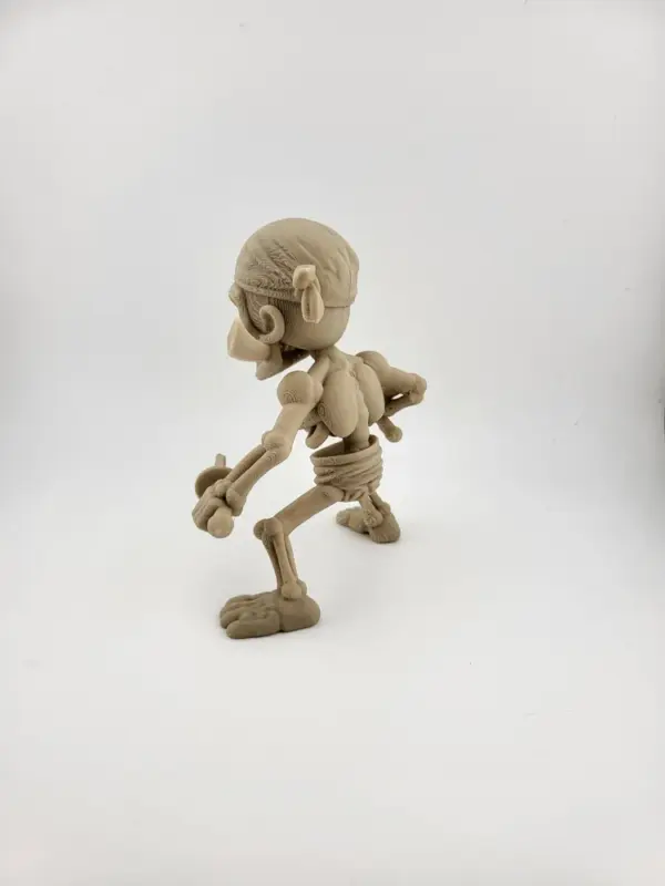 One Piece Zoro Skeleton Pirate Figure - Image 5