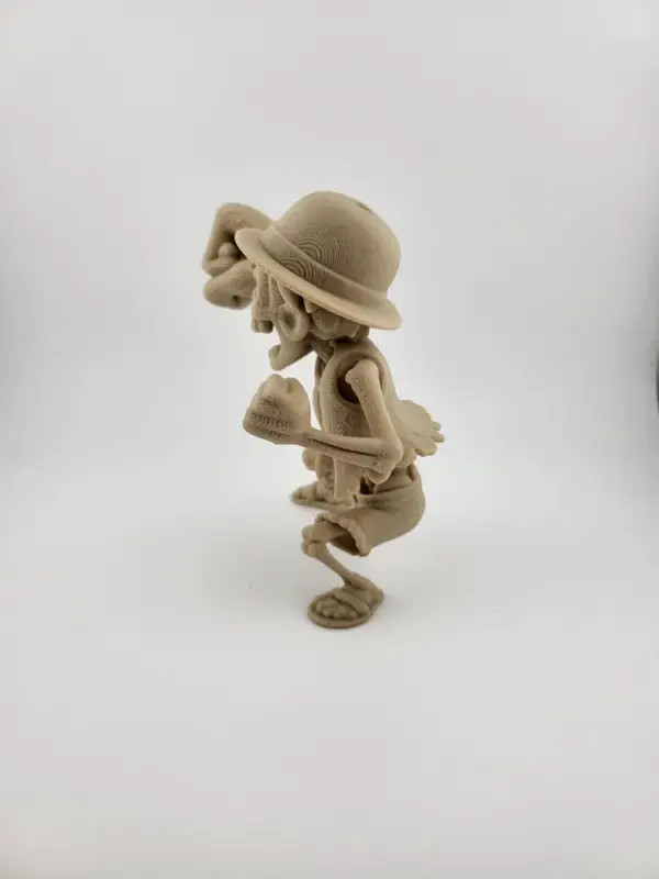 One Piece Luffy Skeleton Figure – Punch Pose - Image 3