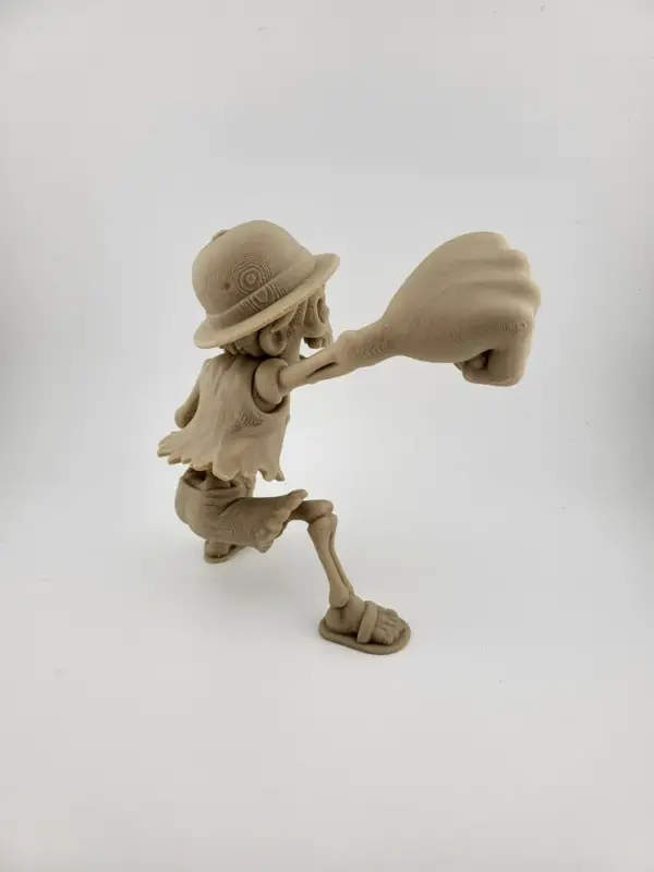 One Piece Luffy Skeleton Figure – Punch Pose - Image 4