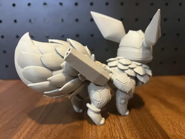 Mecha Pokémon Series: Eevee Statue – 3D Printed Full-Body Collectible - Image 4